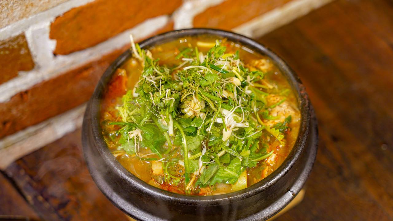 된장술밥 Doenjang Sool-bap — Doma Hongdae Korean BBQ (烤肉 · 구운고기) menu · 도마 홍대점 主食